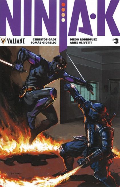Ninja-K #3B Lucas Troya Cover