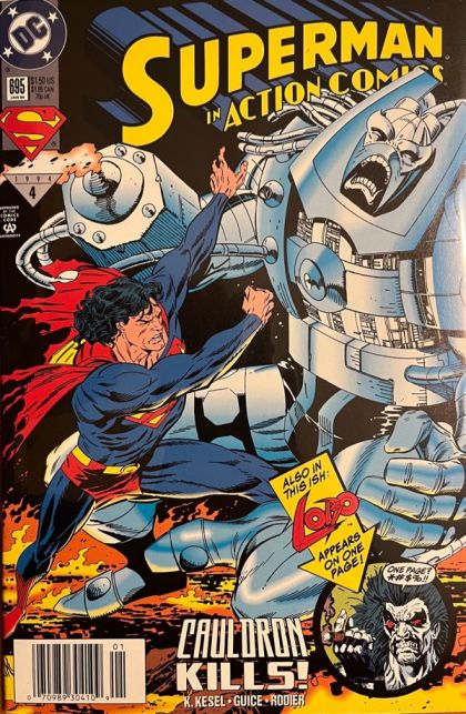 Action Comics, Vol. 1 #695B Newsstand Edition