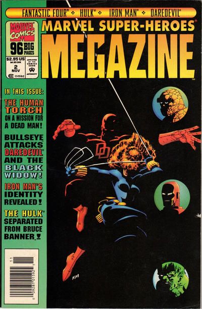 Marvel Super-Heroes Megazine #2B Newsstand Edition