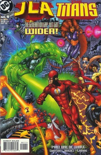 JLA / Titans #1 Direct Edition
