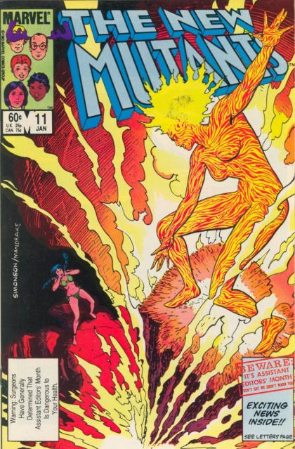 New Mutants, Vol. 1 #11A Direct Edition