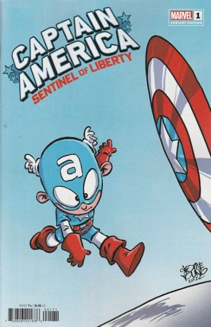 Captain America: Sentinel of Liberty, Vol. 2 #1G Skottie Young Cover