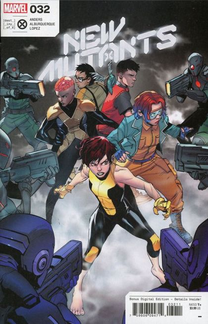 New Mutants, Vol. 4 #32A Regular Rafael De Latorre Cover