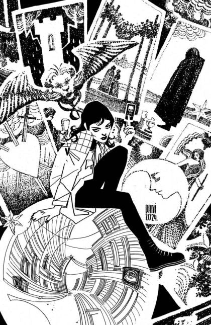 Minor Arcana #4F DaNi Unlockable B&W Variant