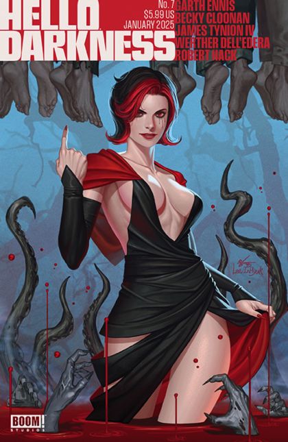 Hello Darkness #7D InHyuk Lee 20th Anniversary Variant