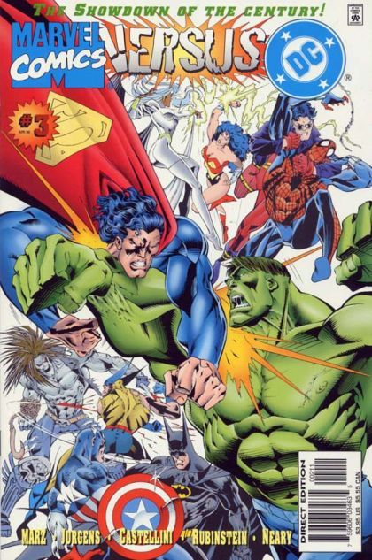 DC Versus Marvel / Marvel Versus DC #3A Direct Edition
