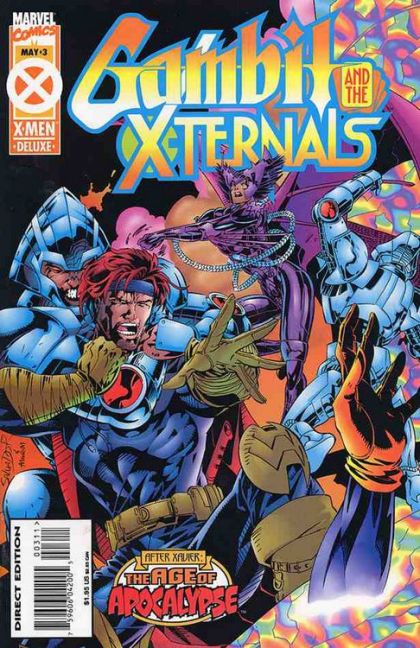 Gambit and the X-Ternals #3A Direct Edition