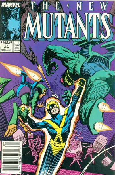 New Mutants, Vol. 1 #67B Newsstand Edition