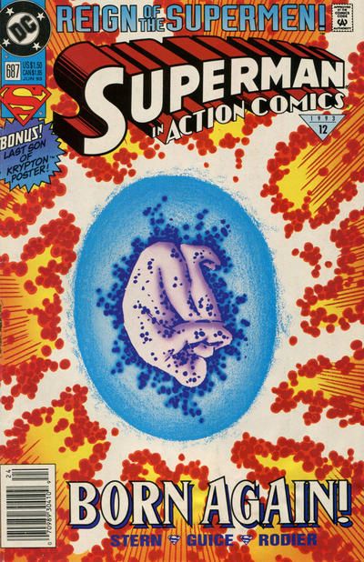 Action Comics, Vol. 1 #687B Newsstand Edition