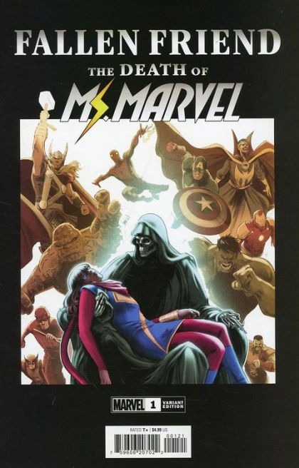 Fallen Friend: The Death of Ms. Marvel #1B Carmen Carnero Variant