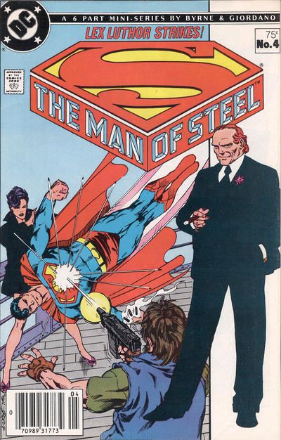 The Man of Steel, Vol. 1 #4B Newsstand Edition