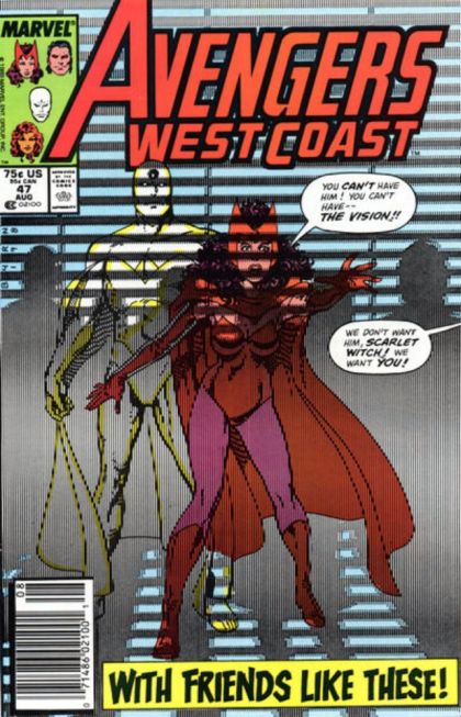 The West Coast Avengers, Vol. 2 #47B Newsstand Edition