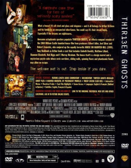 Thir13en Ghosts (2001) - DVD