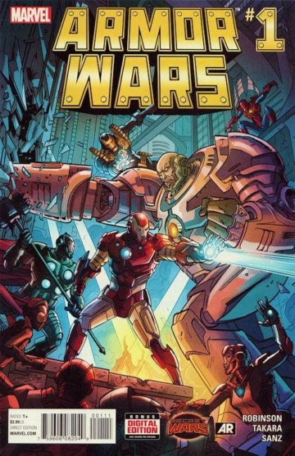 Armor Wars #1A Paul Rivoche Regular Cover