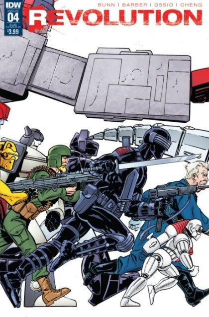 Revolution #4C Variant John Byrne Subscription Cover