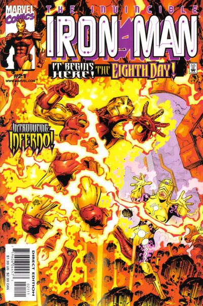 Iron Man, Vol. 3 #21A Direct Edition