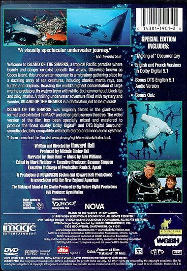Island of the Sharks (1999) - DVD