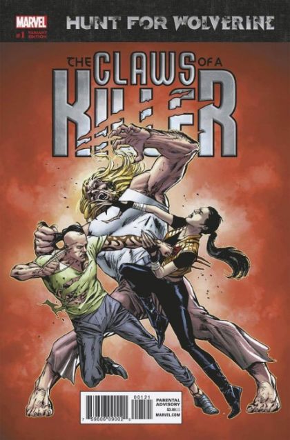 Hunt For Wolverine: The Claws of a Killer #1B Variant Butch Guice Cover