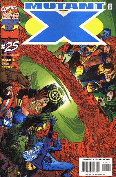 Mutant X #25A Direct Edition