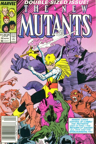 New Mutants, Vol. 1 #50B Newsstand Edition