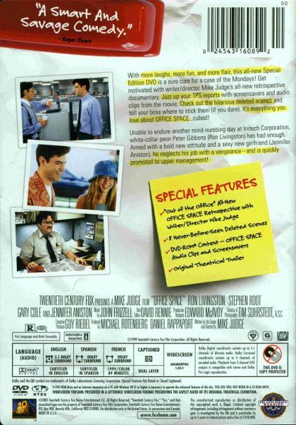 Office Space (1999) Special Edition/ With Flare! - DVD