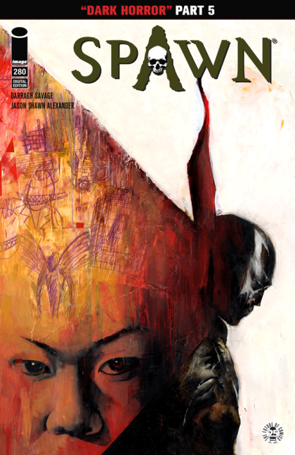 Spawn #280A Regular Jason Shawn Alexander & Dinora Walcott Color Cover