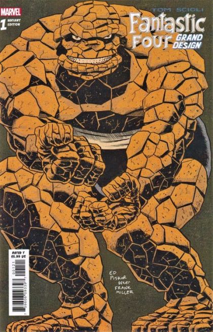 Fantastic Four: Grand Design #1B Variant Ed Piskor Cover