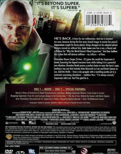 Superman Returns (2006) Special Edition - DVD