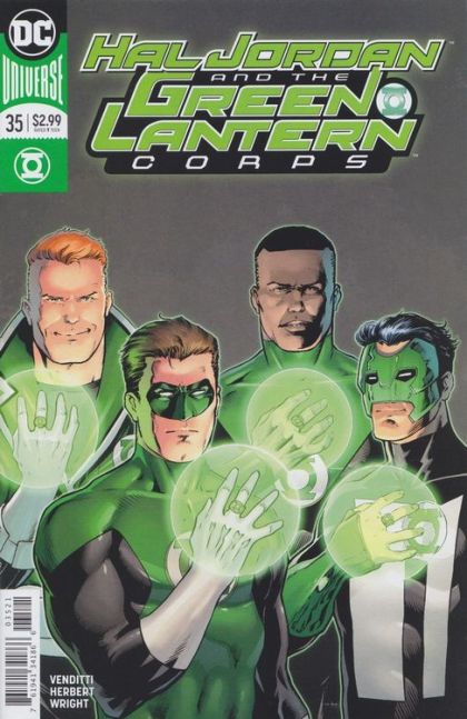 Hal Jordan and the Green Lantern Corps #35B Variant Barry Kitson Cover
