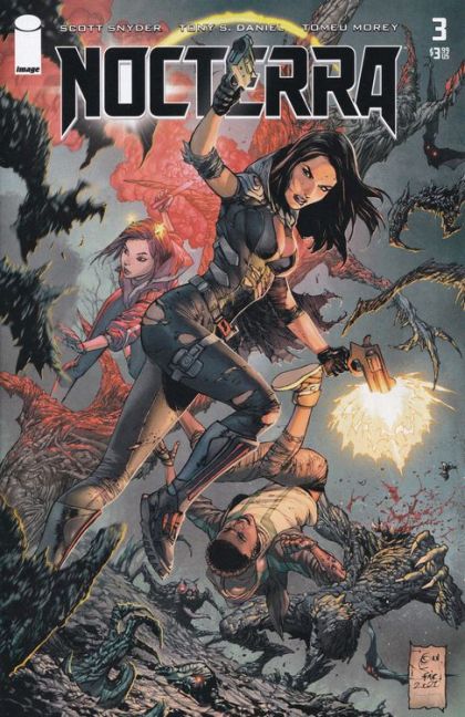 Nocterra #3A Tony S Daniel & Tomeu Morey Cover