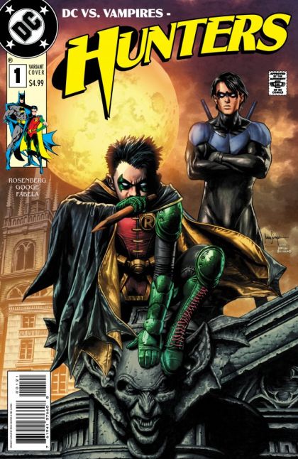 DC vs. Vampires: Hunters #1B Mico Suayan Card Stock Variant