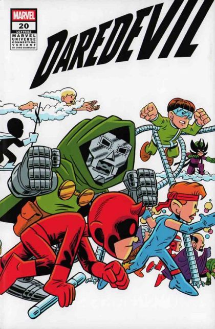 Daredevil, Vol. 8 #20B Chris Giarrusso Marvel Universe Connecting Variant