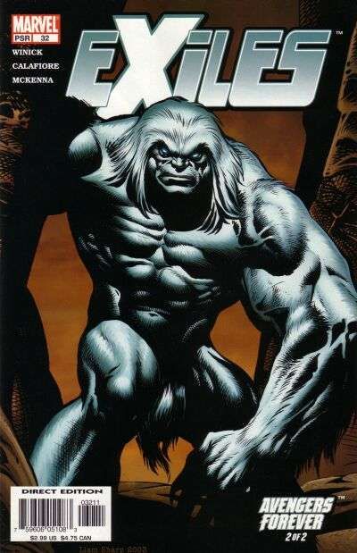 Exiles, Vol. 1 #32A Direct Edition