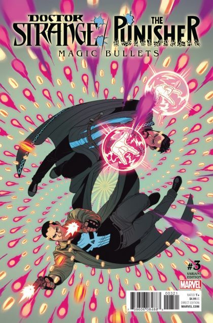 Doctor Strange / The Punisher: Magic Bullets #3B Variant Jamie McKelvie & Matt Wilson Cover