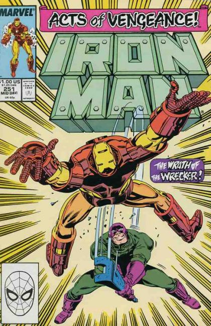 Iron Man, Vol. 1 #251A Direct Edition