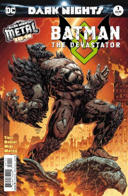 Batman: The Devastator #1A Regular Jason Fabok Foil-Stamped Cover