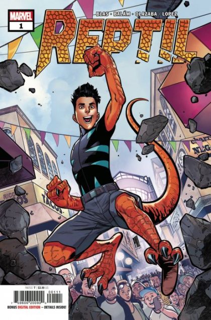 Reptil, Vol. 1 #1A Regular Paco Medina Cover