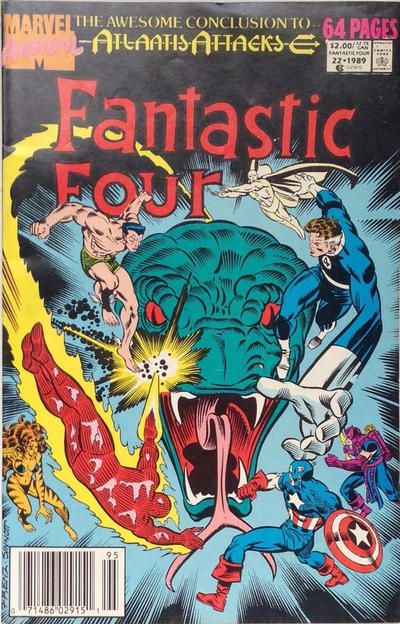 Fantastic Four, Vol. 1 Annual #22B Newsstand Edition