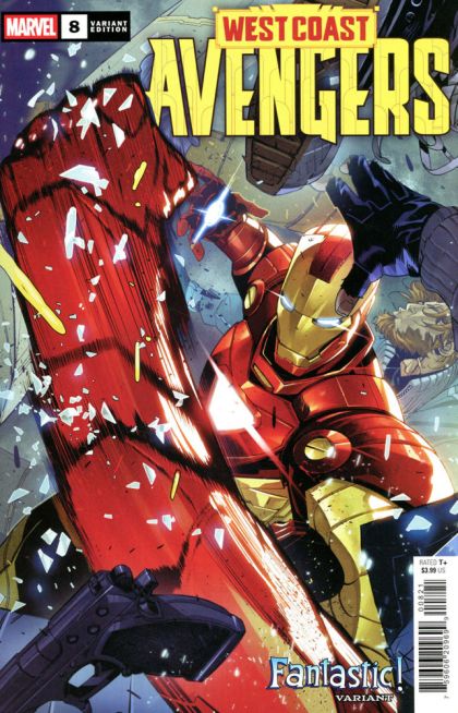 The West Coast Avengers, Vol. 4 #8B Federico Vicentini Fantastic! Variant