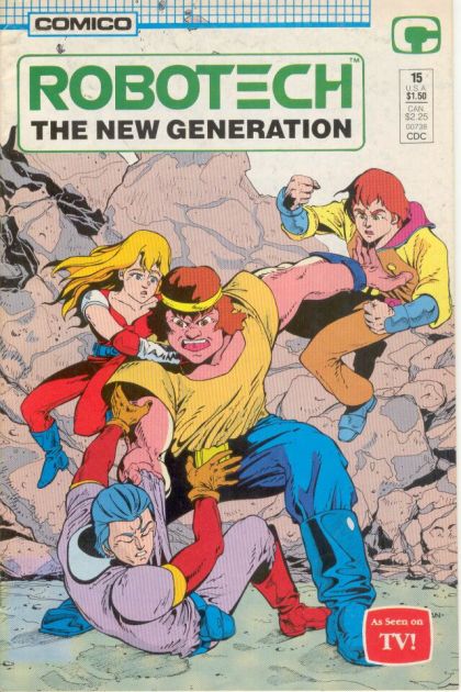 Robotech the New Generation #15A Direct Edition