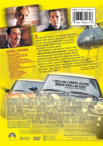The Italian Job (2003) Special Collector's Edition - DVD