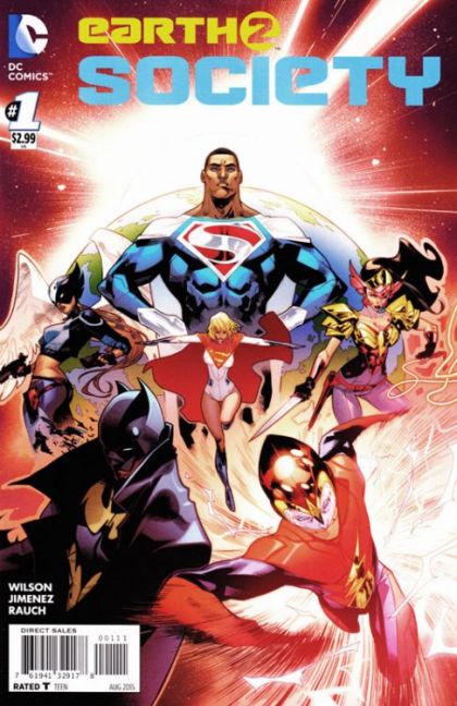 Earth 2: Society #1A Jorge Jimenez Regular Cover