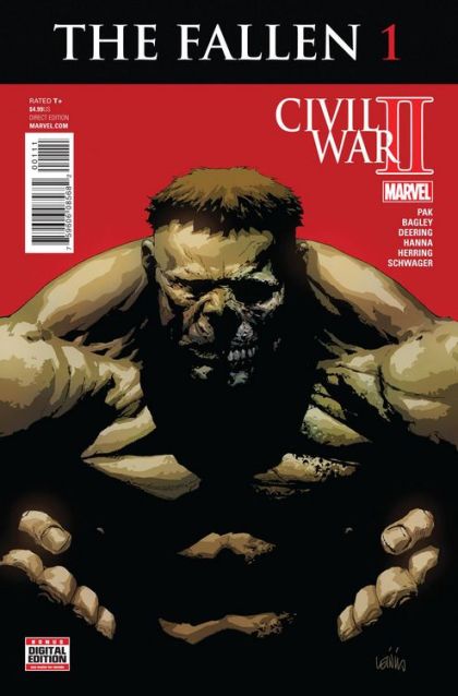 The Fallen (Marvel Comics) #1A Regular Leinil Francis Yu Cover
