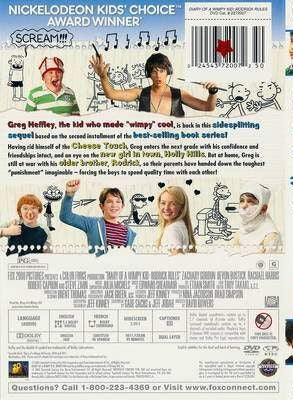 Diary of a Wimpy Kid: Rodrick Rules (2011) - DVD