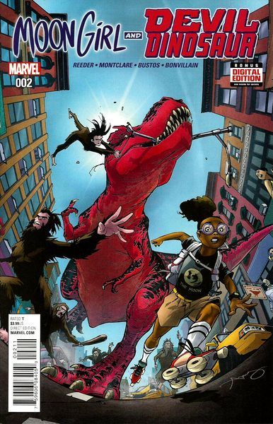 Moon Girl and Devil Dinosaur, Vol. 1 #2A