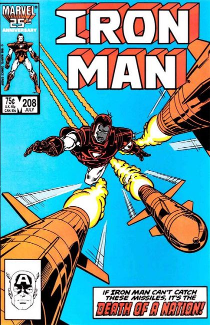 Iron Man, Vol. 1 #208A Direct Edition