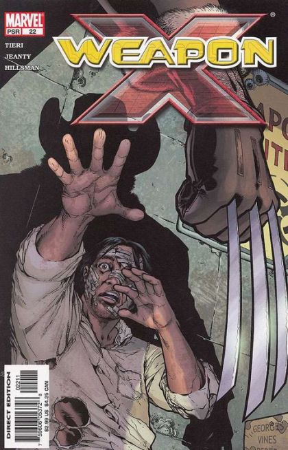 Weapon X, Vol. 2 #22A Direct Edition