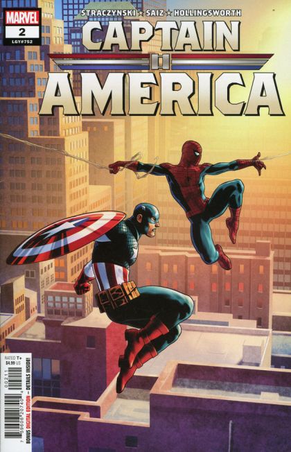 Captain America, Vol. 11 #2A Jesús Saíz Regular