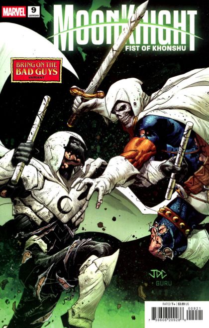 Moon Knight: Fist of Khonshu #9B Joshua Cassara Bring on the Bad Guys Variant