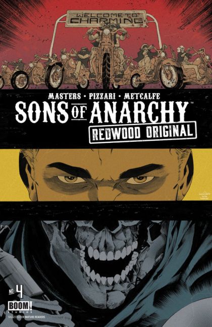 Sons Of Anarchy: Redwood Original #4B Variant Luca Pizzari Subscription Cover